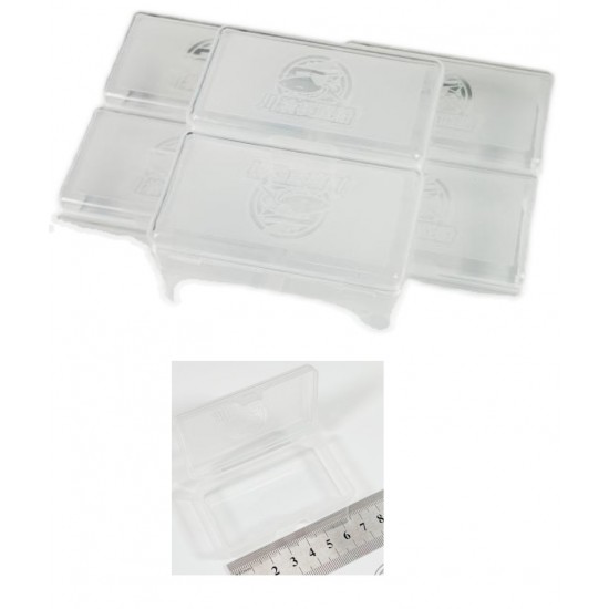 Clear Accessory Boxes (8pcs, each 7x4x2 cm)