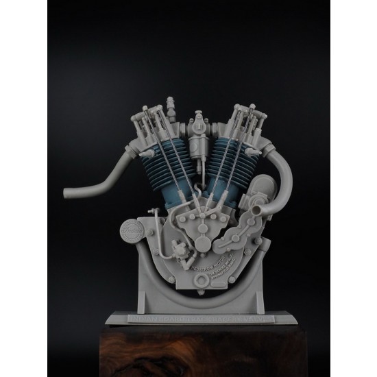 1/6 Indian Racer 8-valve Motorcycle Engine