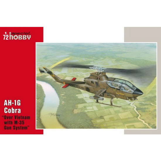 1/72 US AH-1G Cobra "Over Vietnam with M-35 Gun System