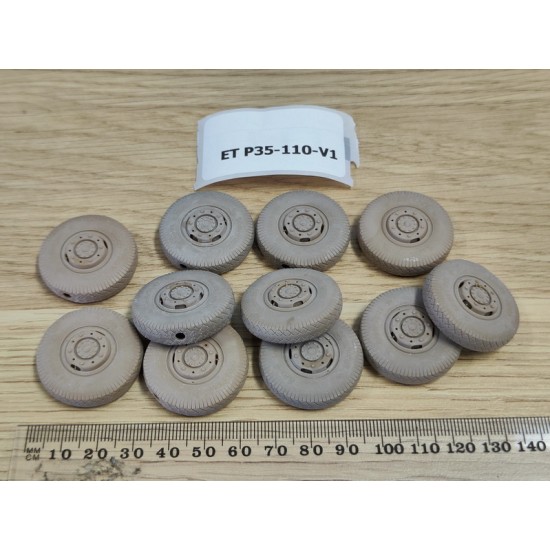 11 Wheels (Pattern Ver.1) for 1/35 Dragon Sd.Kfz.234