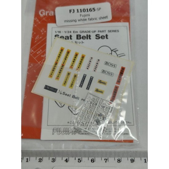 Spare Parts for Fujimi #110165 1/16 Seat Belt Set