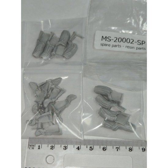 Spare Resin parts for MK1 Design #MS-20002 1/200 Trumpeter Bismarck Turret