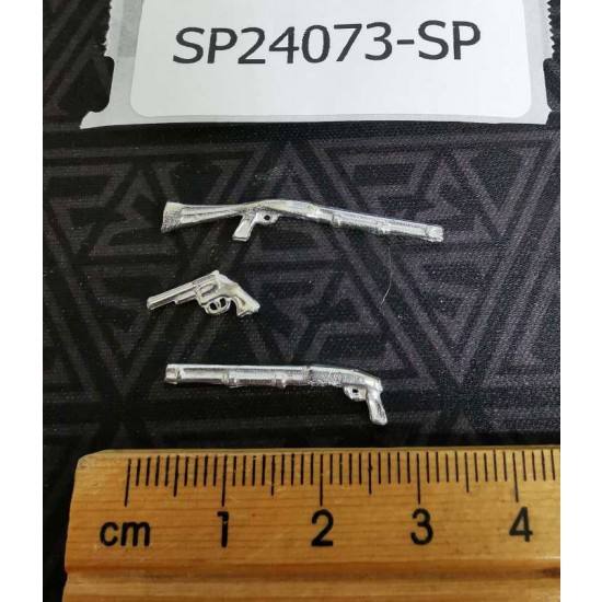 1/24 Metal Weapons for Diorama (3pcs)