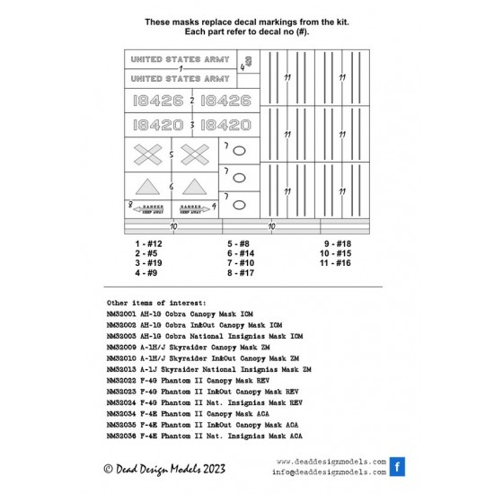 1/35 CH-54 Tarhe Paint Mask for ICM kits