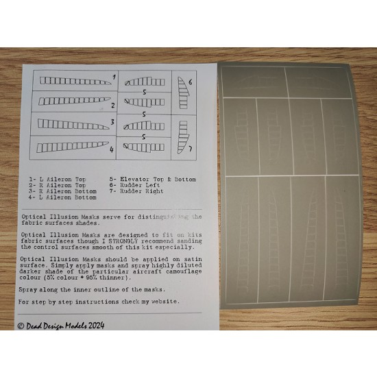 1/72 Kawasaki Ki-32 Mary Masking for AMO kits