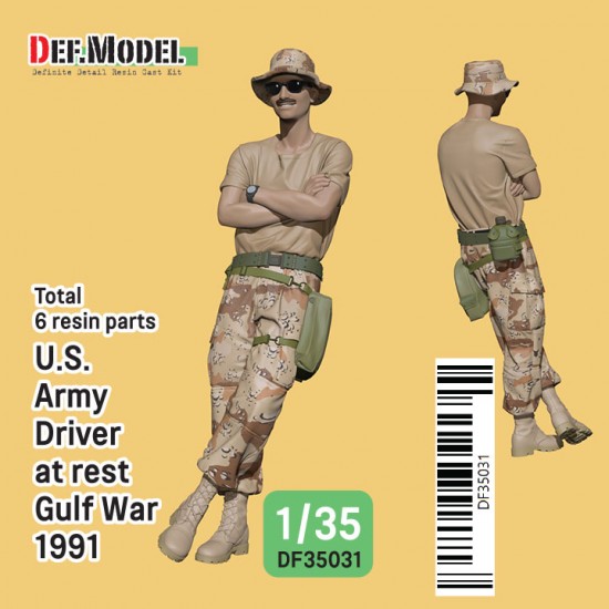 1/35 US Army Driver at Rest Gulf War 1991