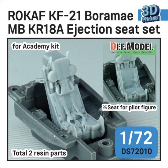 1/72 ROKAF KF-21 Boramae MB KR18A Ejection Seat set for Academy kits