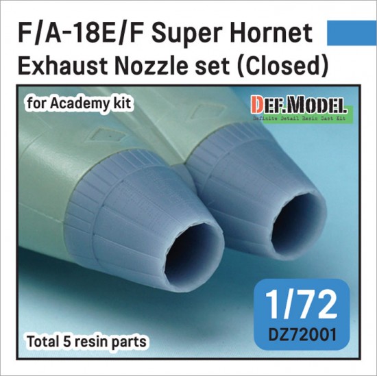 1/72 F/A-18E/F Super Hornet Exhaust Nozzle set (Closed) for Academy kits