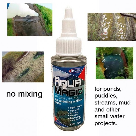 Aqua Magic (50ml) for Modelling Realistic Water