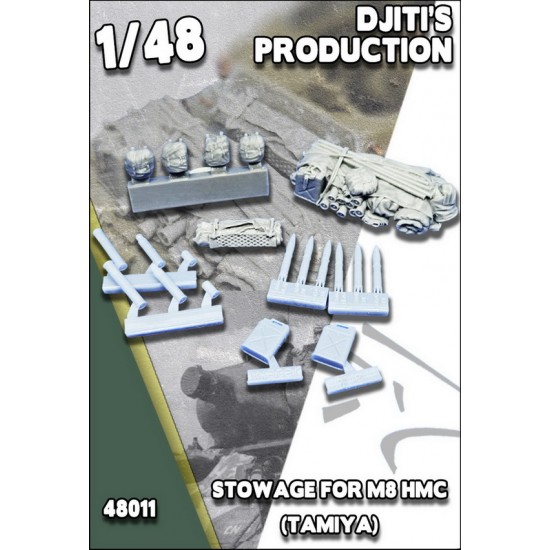 1/48 M8 HMC Stowage Set for Tamiya kits