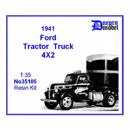 1/35 1941 Ford  Tractor Truck 4x2 Resin Kit