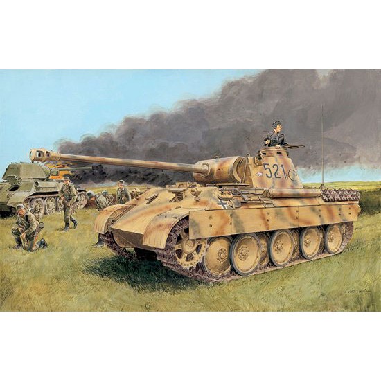 1/35 Sd.Kfz.171 Panther D 52nd Battalion Panzer Regiment 39 (Kursk ...