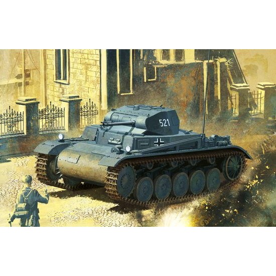 1/35 German Panzer II, Ausf.B Smart kit