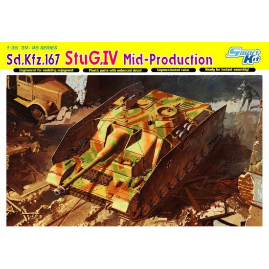 1/35 WWII SdKfz.167 Sturmgeschutz/StuG.IV (Mid Production)