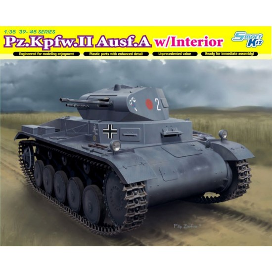 1/35 WWII PzKpfw.II Ausf.A with Interior