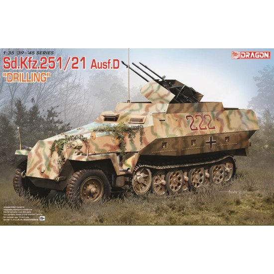 1/35 SdKfz.251/21 Ausf.D Drilling