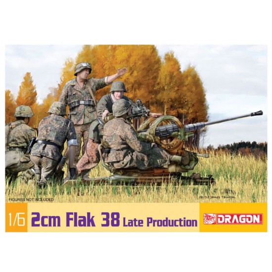 1/6 2cm FlaK 38 Late Production