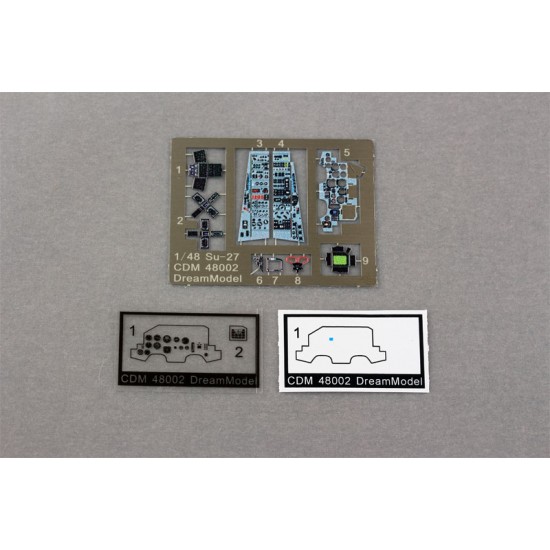 1/48 Sukhoi Su-27 Cockpit Detail Set for Academy kits