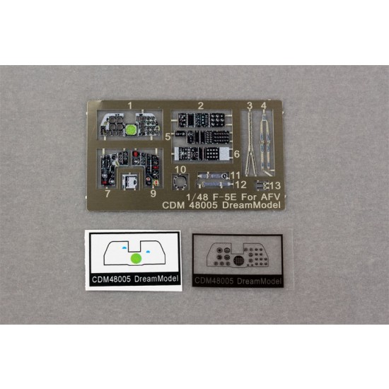 1/48 Northrop F-5E Cockpit Detail Set for AFV Club kits