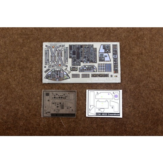 1/48 McDonnell Douglas F-4E Phantom II Cockpit Detail Set for Hasegawa kits