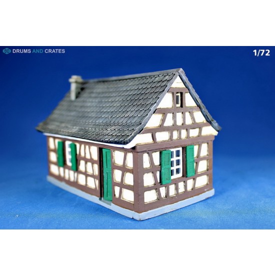 1/72 Half Timbered House in Centre Europe Areas