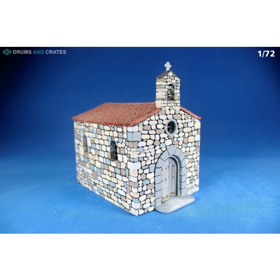 1/72 Romanesque Style Chapel in Southern European Areas