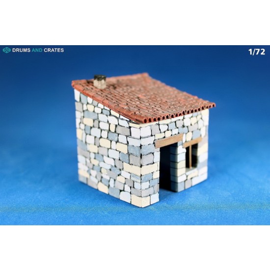 1/72 Small Stone Shepherd's Shelter