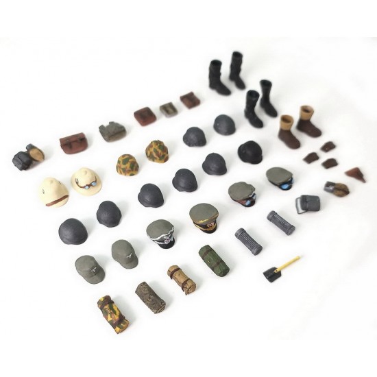 1/35 WWII German Infantry Personal Equipment