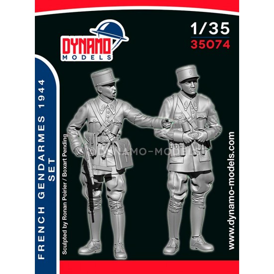 1/35 French Gendarme 1944 Set (2 figures)