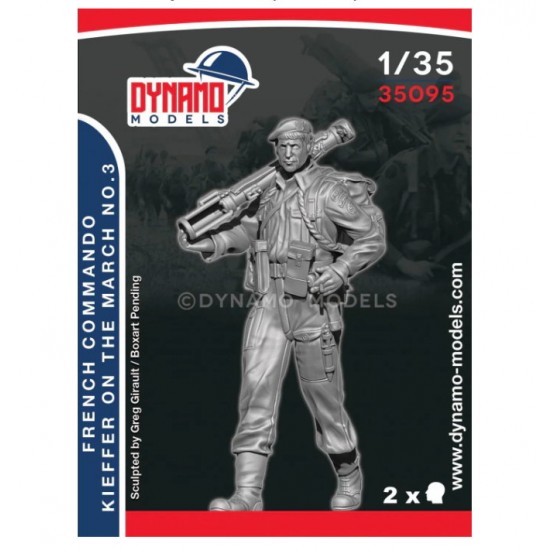 1/35 French Commando Kieffer Marching No.3