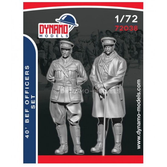 1/72 '40 BEF Officer Set