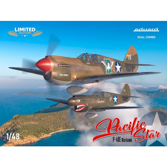 1/48 US P-40E Warhawk Fighter Aircraft DUAL COMBO [Limited Edition]