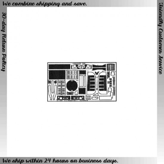 Photoetch for 1/32 F-4F Exterior for Revell kit