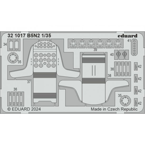 1/35 Nakajima B5N2 Photo-etched set for Border Model kits