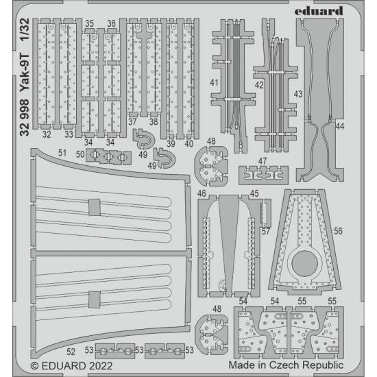 1/32 Yakovlev Yak-9T Detail Set for ICM kits