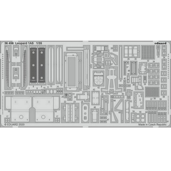 1/35 Leopard 1A5 Main Battle Tank Detail Set for HobbyBoss kits