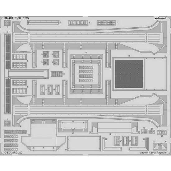 1/35 T-60 Scout Tank Detail Set for Hobby Boss kits