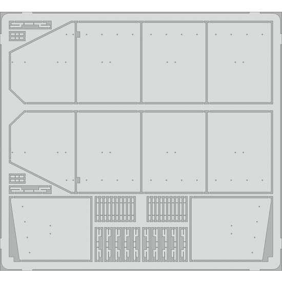 1/35 StuG IV (SdKfz. 167) Schurzen Photo-etched set for Zvezda kits