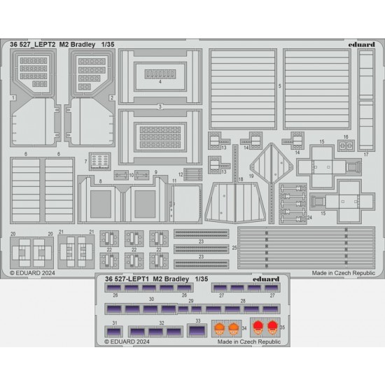 1/35 M2 Bradley IFV Detail set for Magic Factory kits