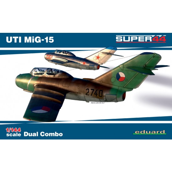 1/144 Cold War Soviet UTI MiG-15 Super 44 Dual Combo