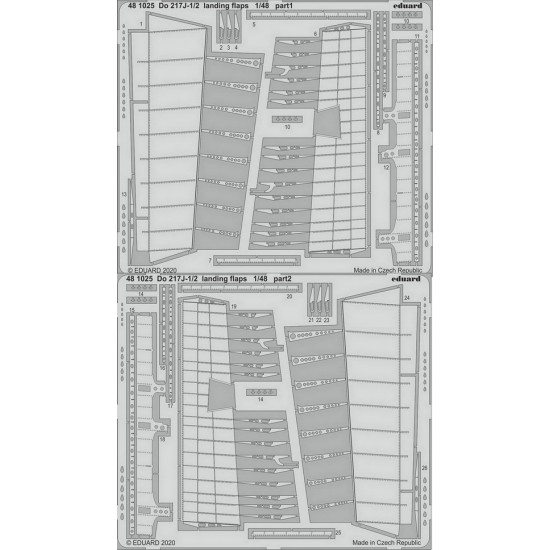 1/48 Dornier Do 217J-1/2 Landing Flaps Set for ICM kits