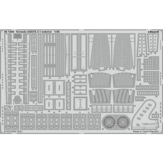 1/48 Panavia Tornado Assta 3.1 Exterior Detail Set for Revell kits