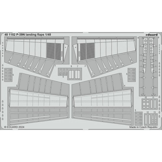 1/48 Bell P-39N Airacobra Landing Flaps for Arma Hobby kits