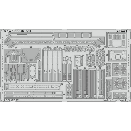 1/48 Boeing F/A-18E Super Hornet Detail parts for HobbyBoss kits