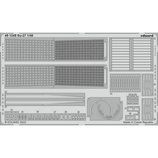 1/48 Sukhoi Su-27 Detail set for Great Wall Hobby kits