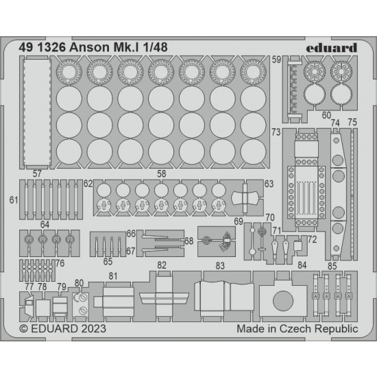 1/48 Avro Anson Mk.I Detail Parts for Airfix kits