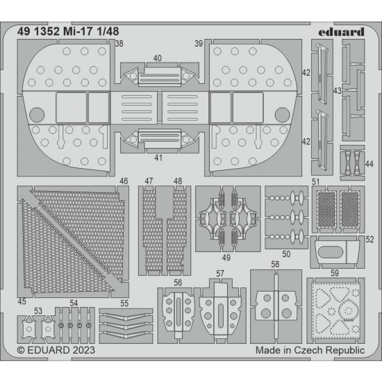 1/48 Mil Mi-17 Detail Parts for AMK kits