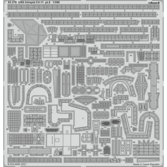 1/350 USS Intrepid CV-11 pt.5 Detail set for Trumpeter kits