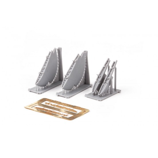 1/48 Nakajima A6M2-N Rufe Folding Wingtips for Eduard kits