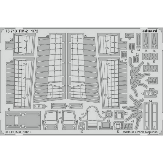 1/72 FM-2 Wildcat Detail Set for Arma Hobby kits